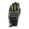 Dainese MIG 3 letní rukavice černé/fluo-žluté/antracitové vel.XXS